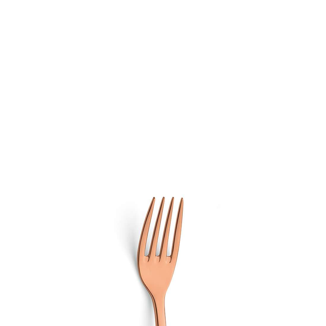 SWING dinner fork PVD copper