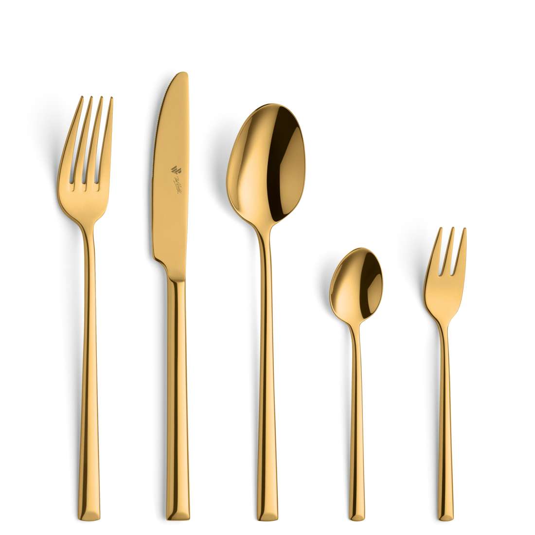VIVENDI cutlery set 30-piece PVD gold