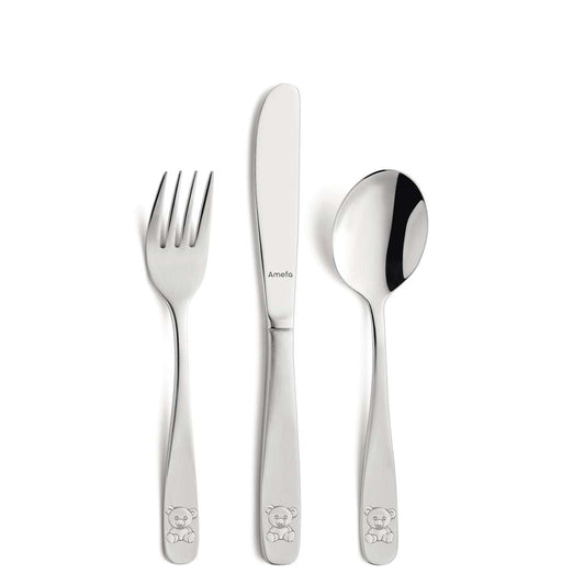 TEDDY children's cutlery set 3-piece
