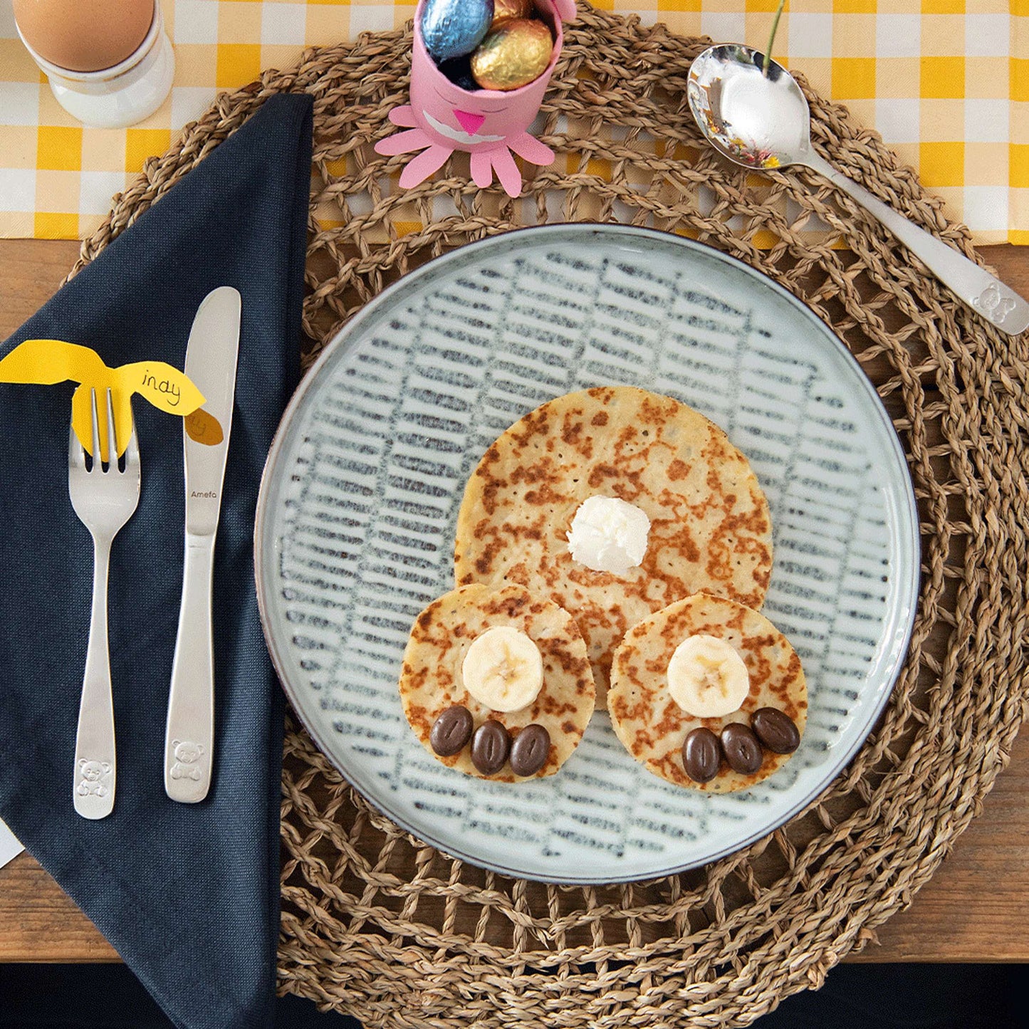 TEDDY Kinderbesteck Set 3-teilig