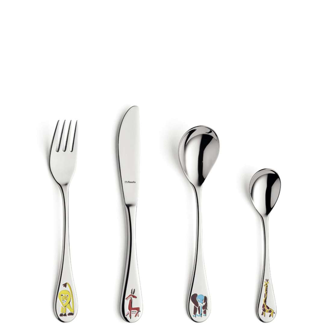 SAFARI children's cutlery set, 4 pieces