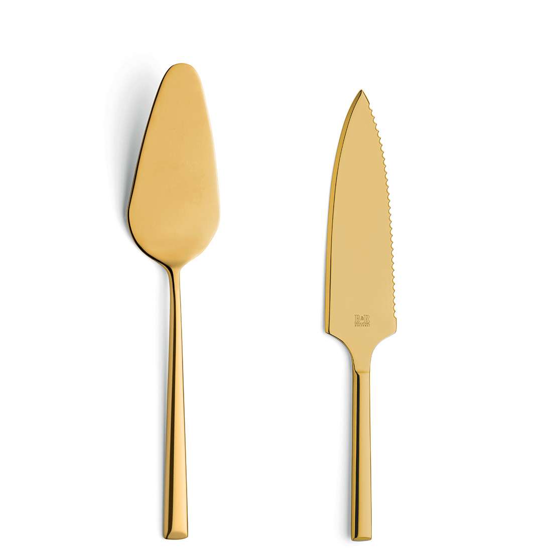 VISTA cake set 2-piece PVD gold