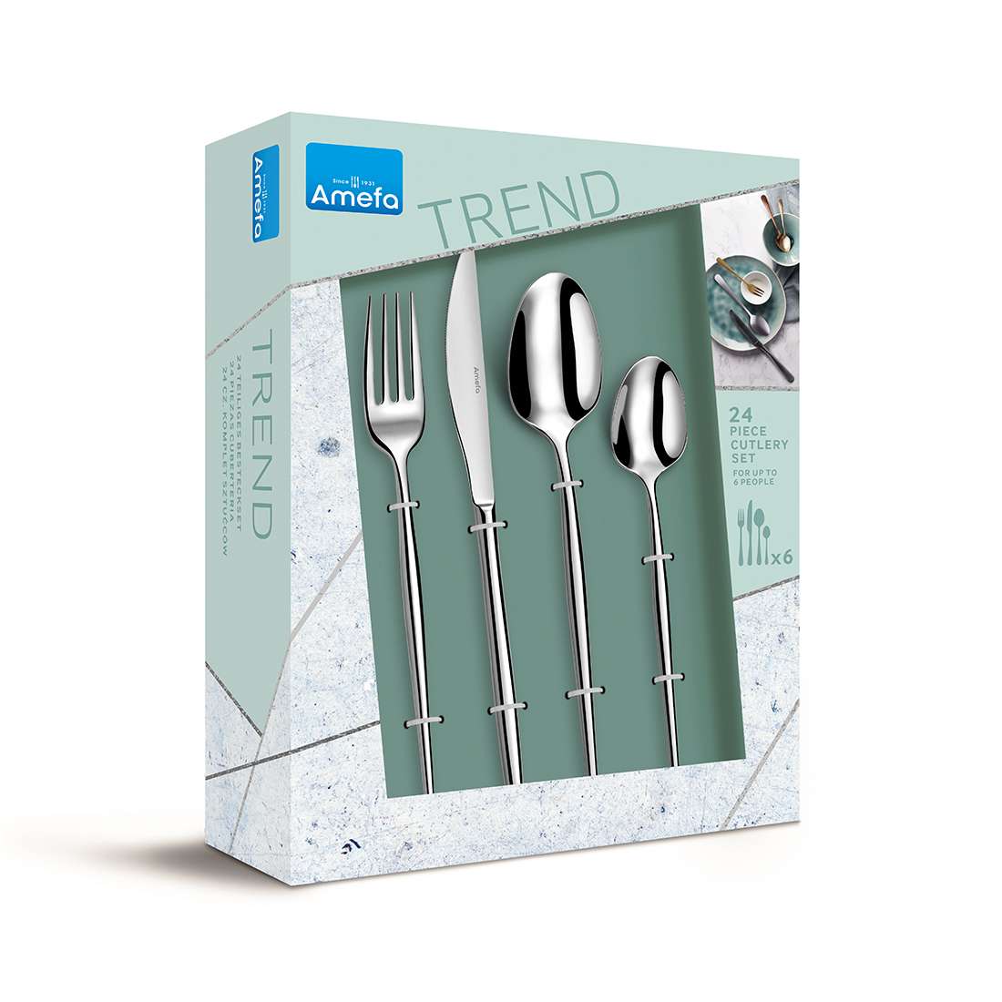 SOPRANO cutlery set 24-piece