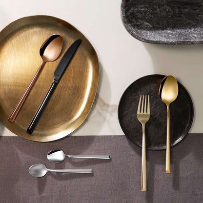 METROPOLE cutlery set 24-piece PVD gold