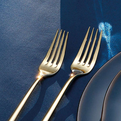 METROPOLE cutlery set 24-piece PVD champagne