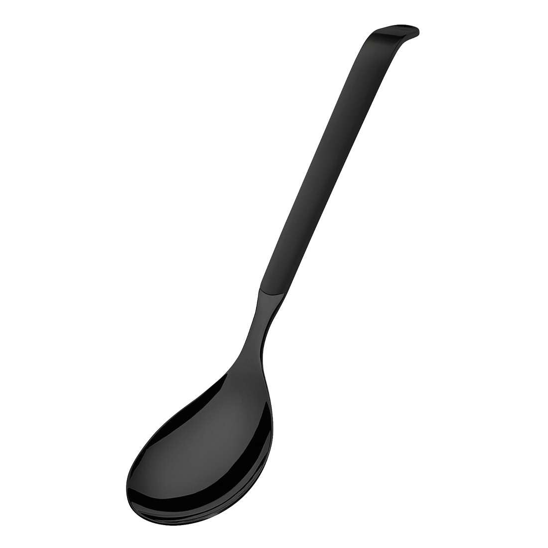 BUFFET salad spoon large PVD black