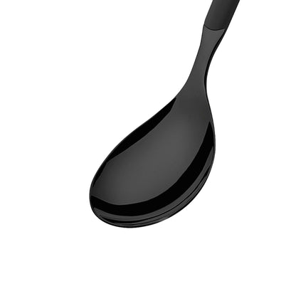 BUFFET salad spoon large PVD black