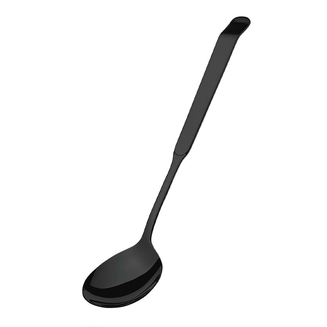 BUFFET salad spoon small PVD black