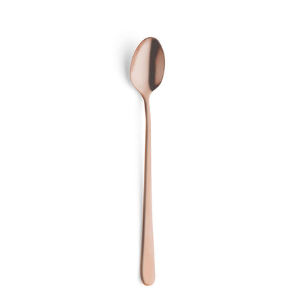 AUSTIN long drink/latte macchiato spoon set, 6 pieces, PVD copper