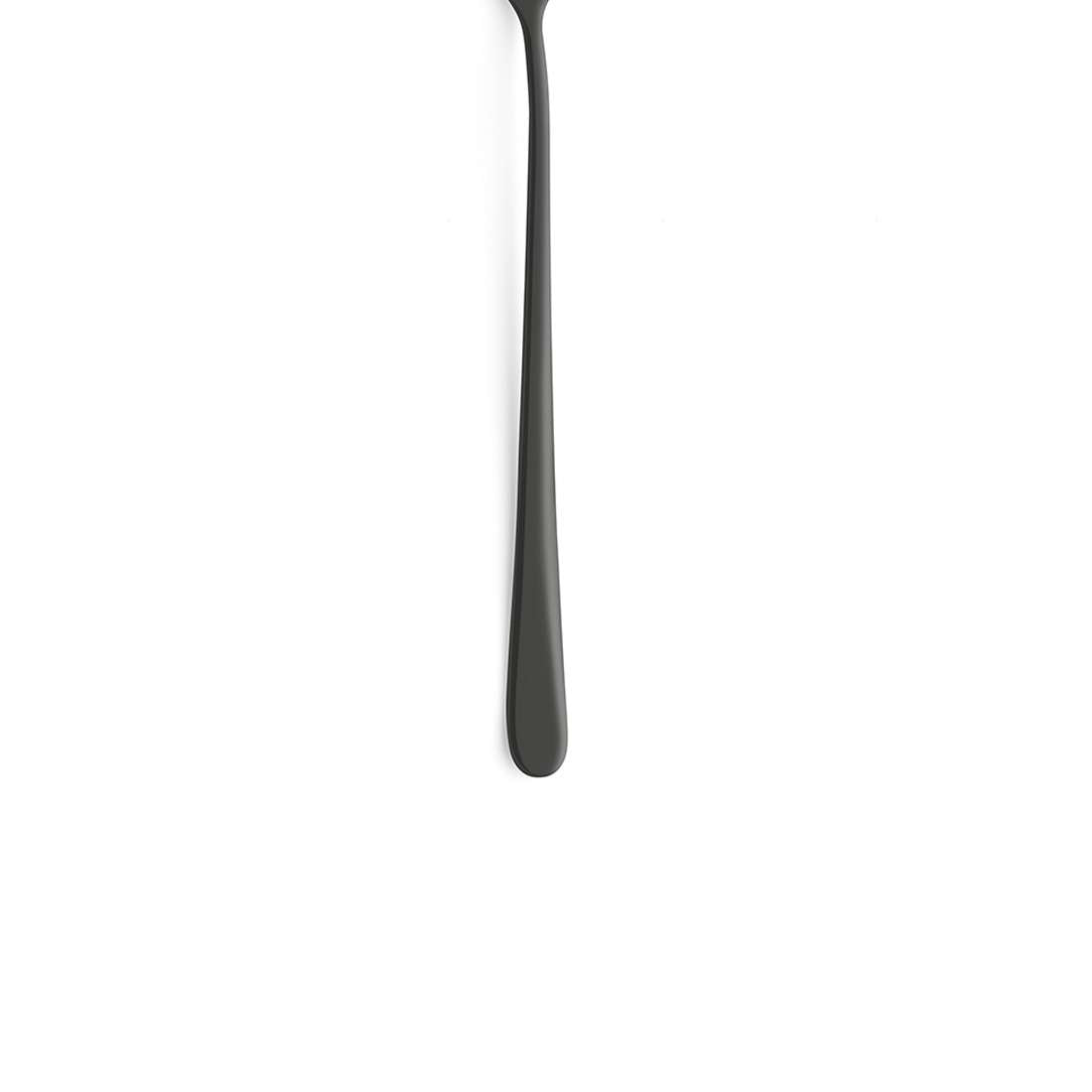 AUSTIN long drink/latte macchiato spoon set, 6 pieces, PVD black