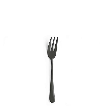 AUSTIN cake fork set 6-piece PVD black