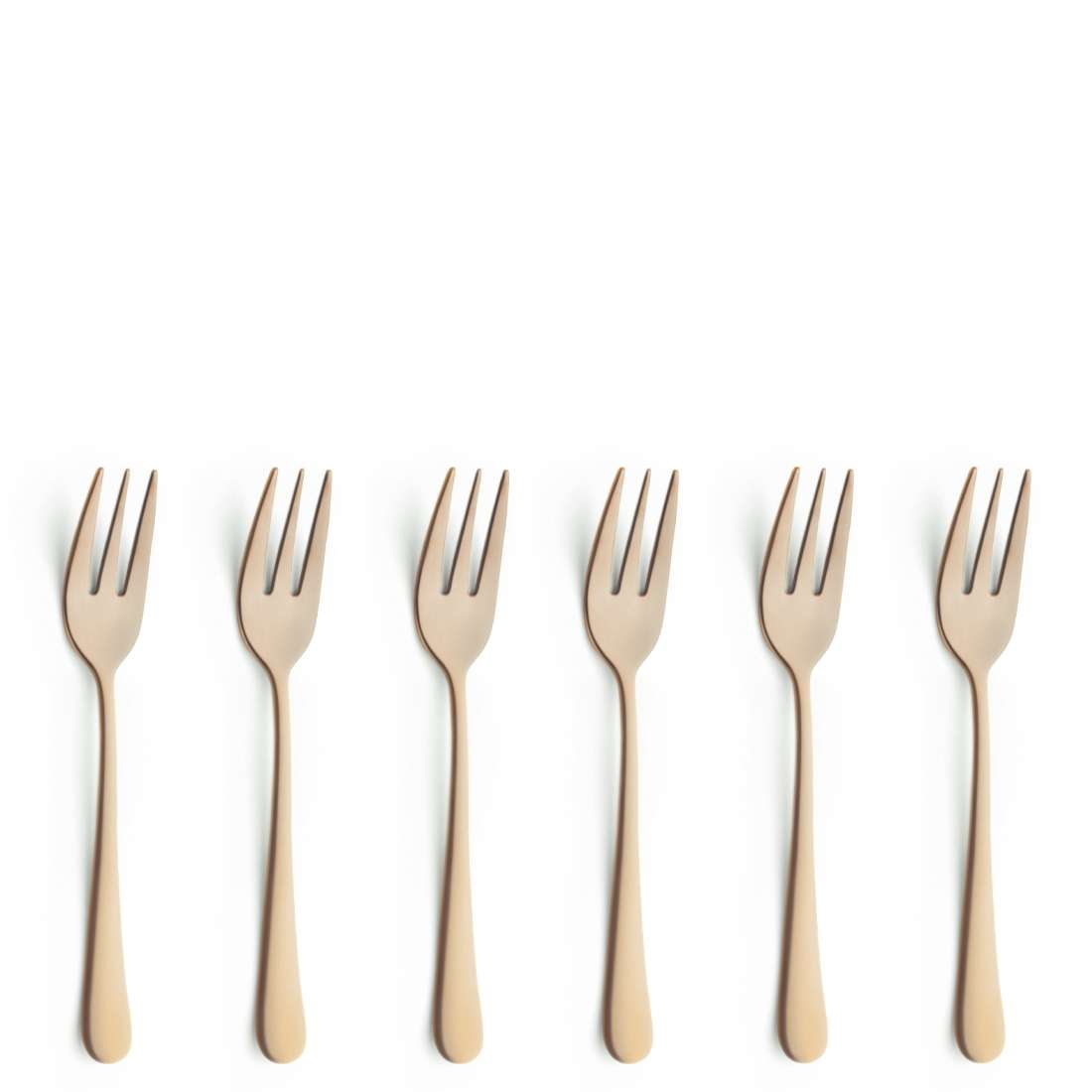 AUSTIN cake fork set 6-piece PVD gold
