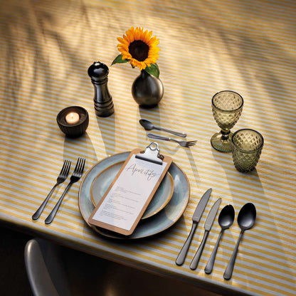 AUSTIN cake fork set 6-piece PVD black