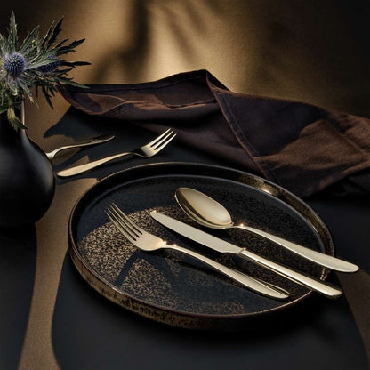 OXFORD cutlery set 24-piece PVD champagne