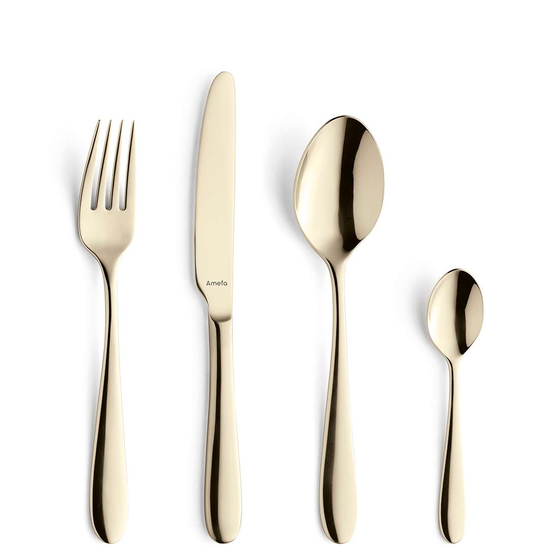 OXFORD cutlery set 24-piece PVD champagne