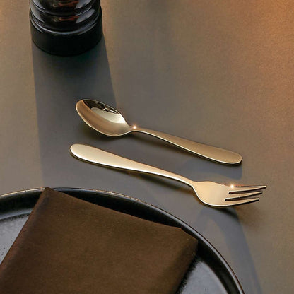 OXFORD cutlery set 24-piece PVD champagne