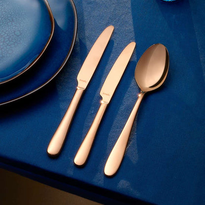 OXFORD cutlery set 24-piece PVD copper