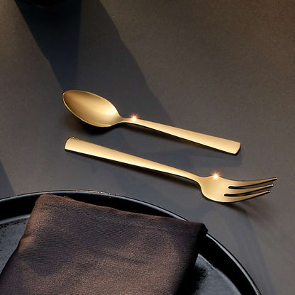 VENTURA cutlery set 24-piece PVD gold