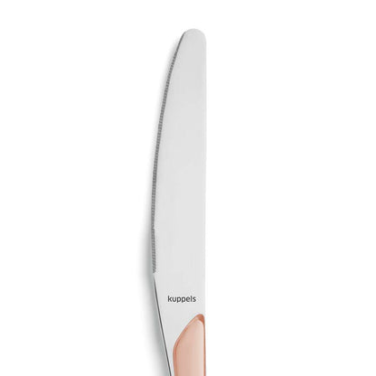 PRISMA dinner knife full handle apricot