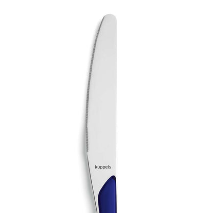 PRISMA dinner knife full handle indigo blue