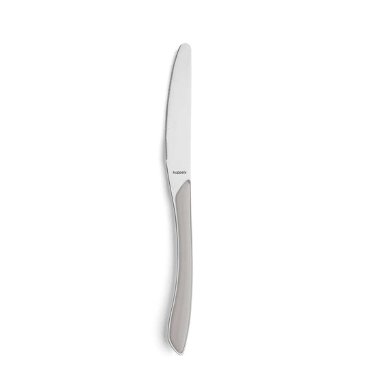 PRISMA dinner knife full handle light grey
