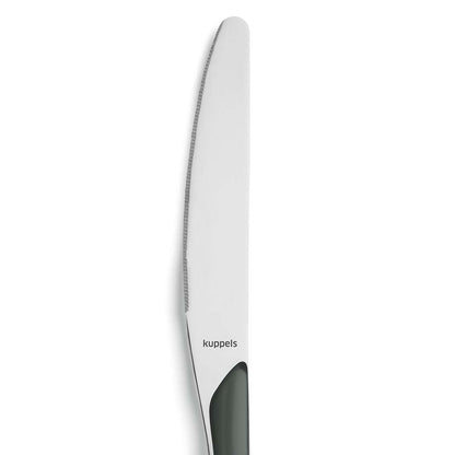 PRISMA dinner knife full handle dark grey