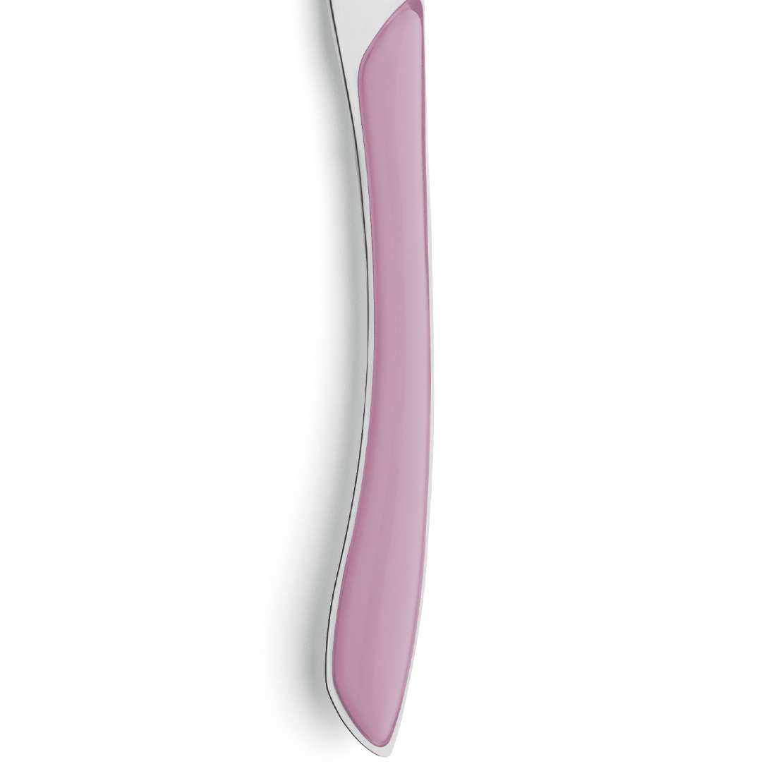 PRISMA dinner knife full handle old pink