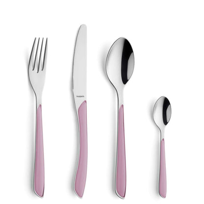 PRISMA cutlery set 24-piece old pink