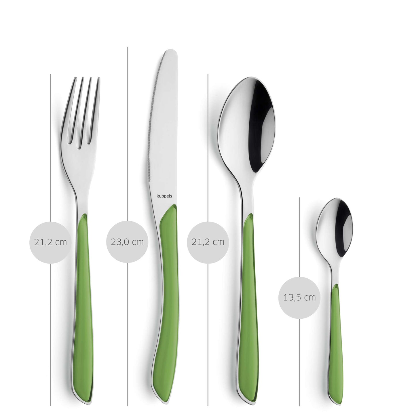 PRISMA Besteckset 24-teilig springgreen