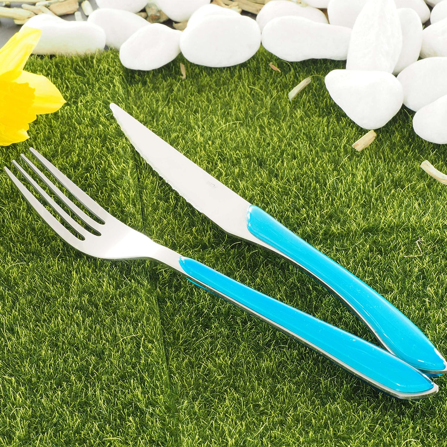 ECLAT Besteckset 24-teilig türkis