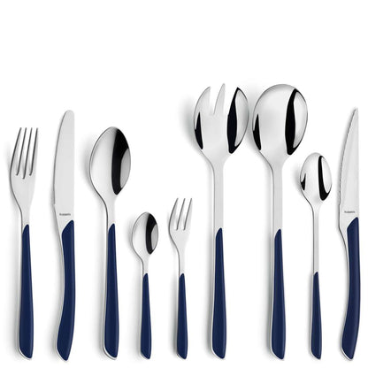PRISMA cutlery set 44-piece indigo blue