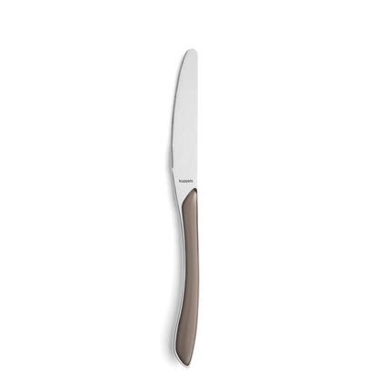 PRISMA dinner knife full handle cocoa