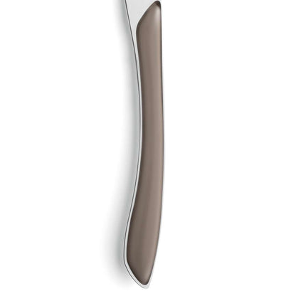 PRISMA dinner knife full handle cocoa