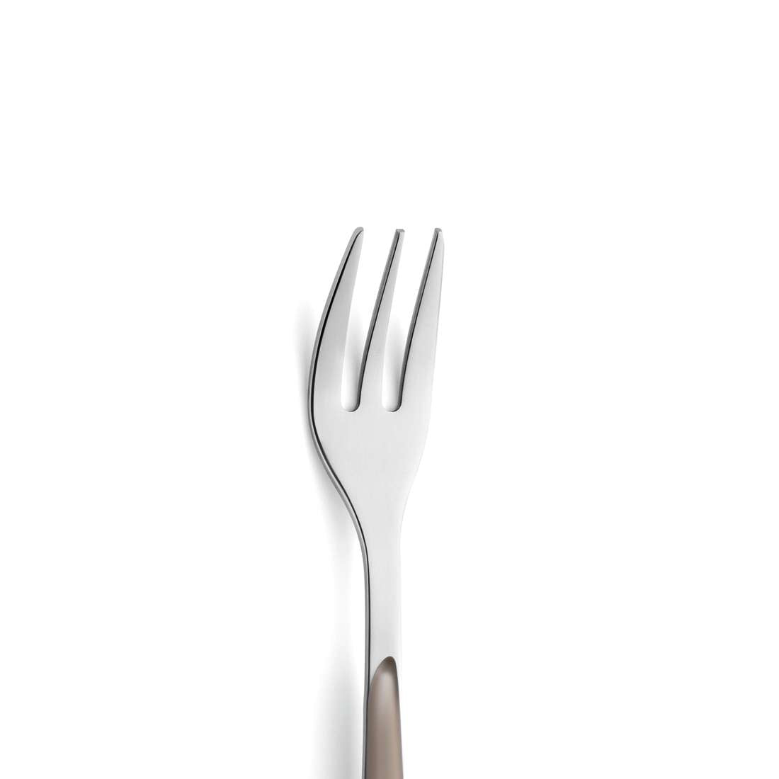PRISMA cake fork set 6-piece cocoa