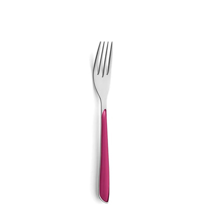 PRISMA dinner fork raspberry red