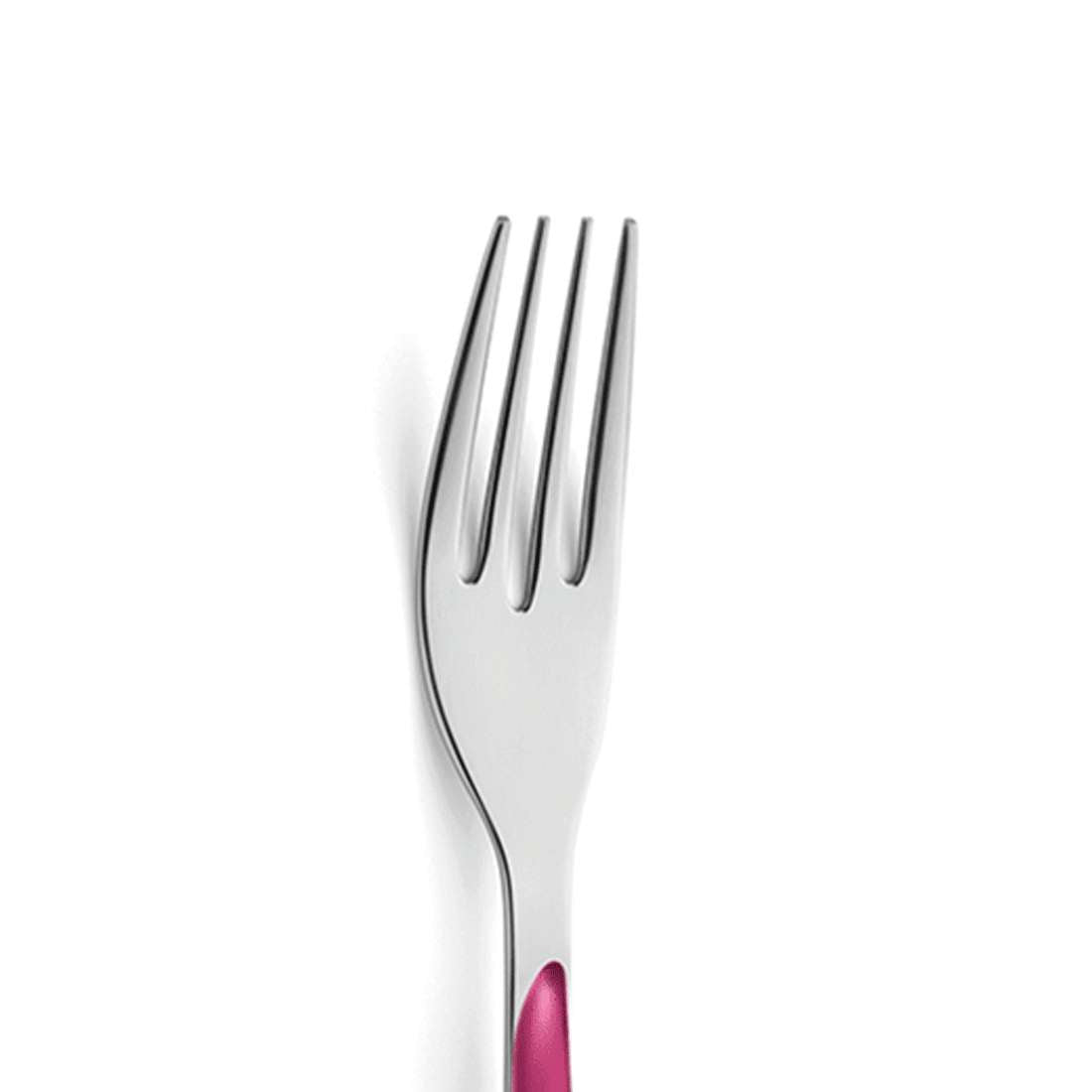 PRISMA dinner fork raspberry red