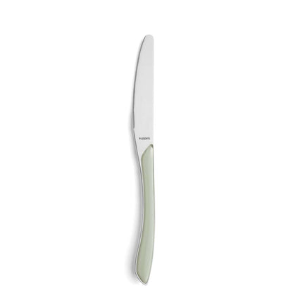 PRISMA dinner knife full handle sage green