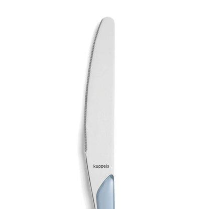 PRISMA dinner knife full handle sky blue