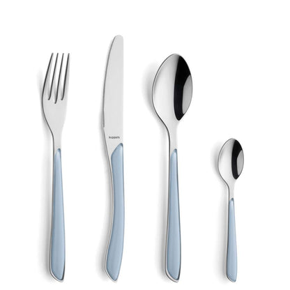 PRISMA cutlery set 24-piece sky blue