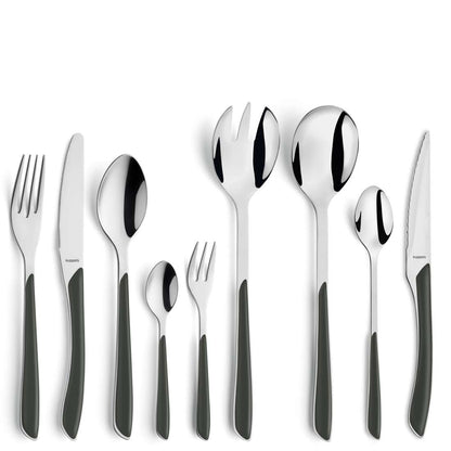PRISMA cutlery set 44-piece slate grey