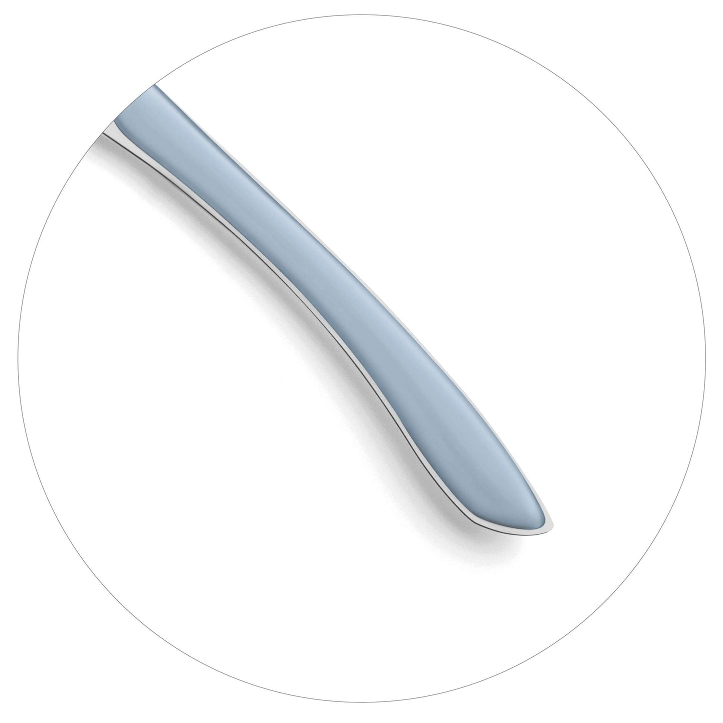 PRISMA dinner fork sky blue