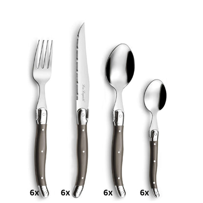 LAGUIOLE / TRADITION cutlery set 24-piece pepper