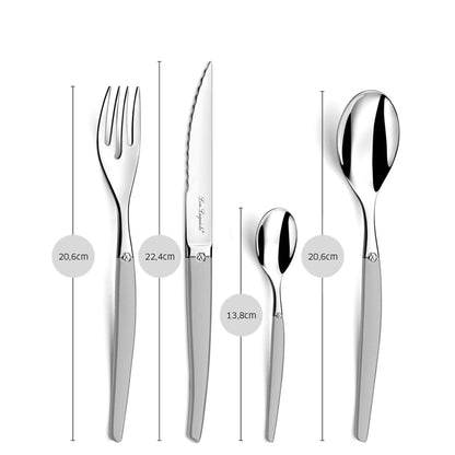 JET LAG cutlery set 24-piece