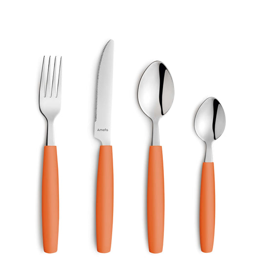 VALOA Besteckset 16-teilig orange