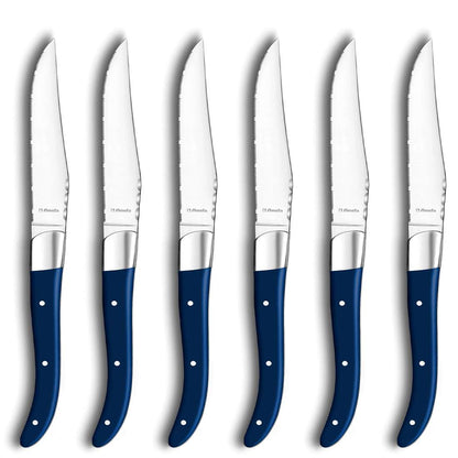 ROYAL STEAK steak knife set 6-piece blue