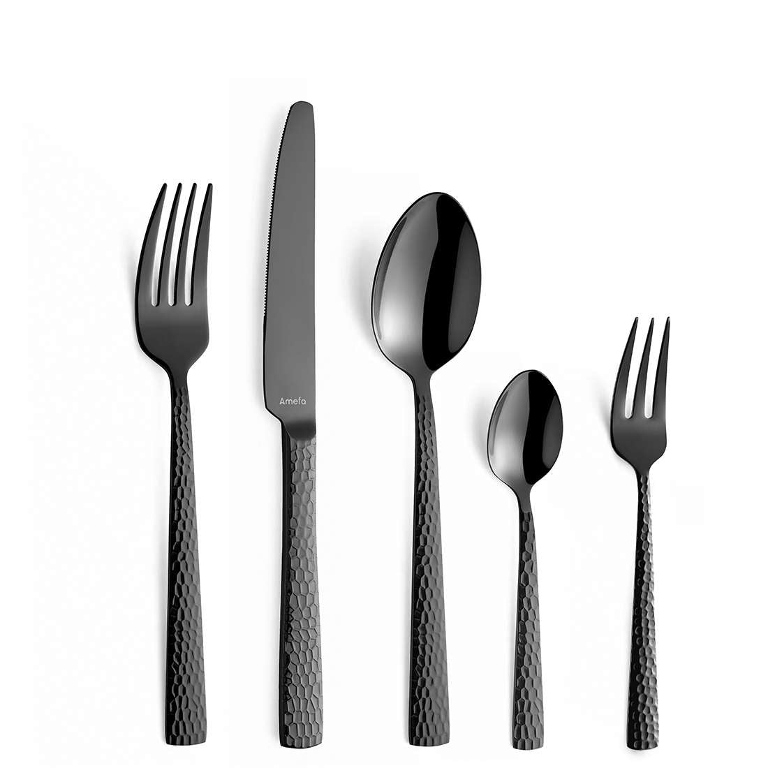 FELICITY cutlery set 30-piece PVD black