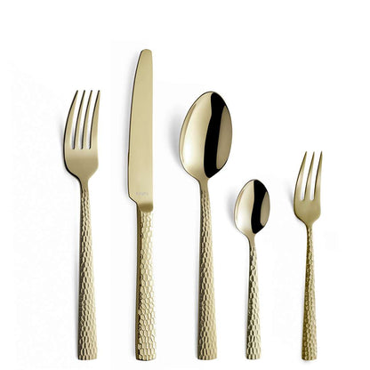 FELICITY cutlery set 30-piece PVD champagne