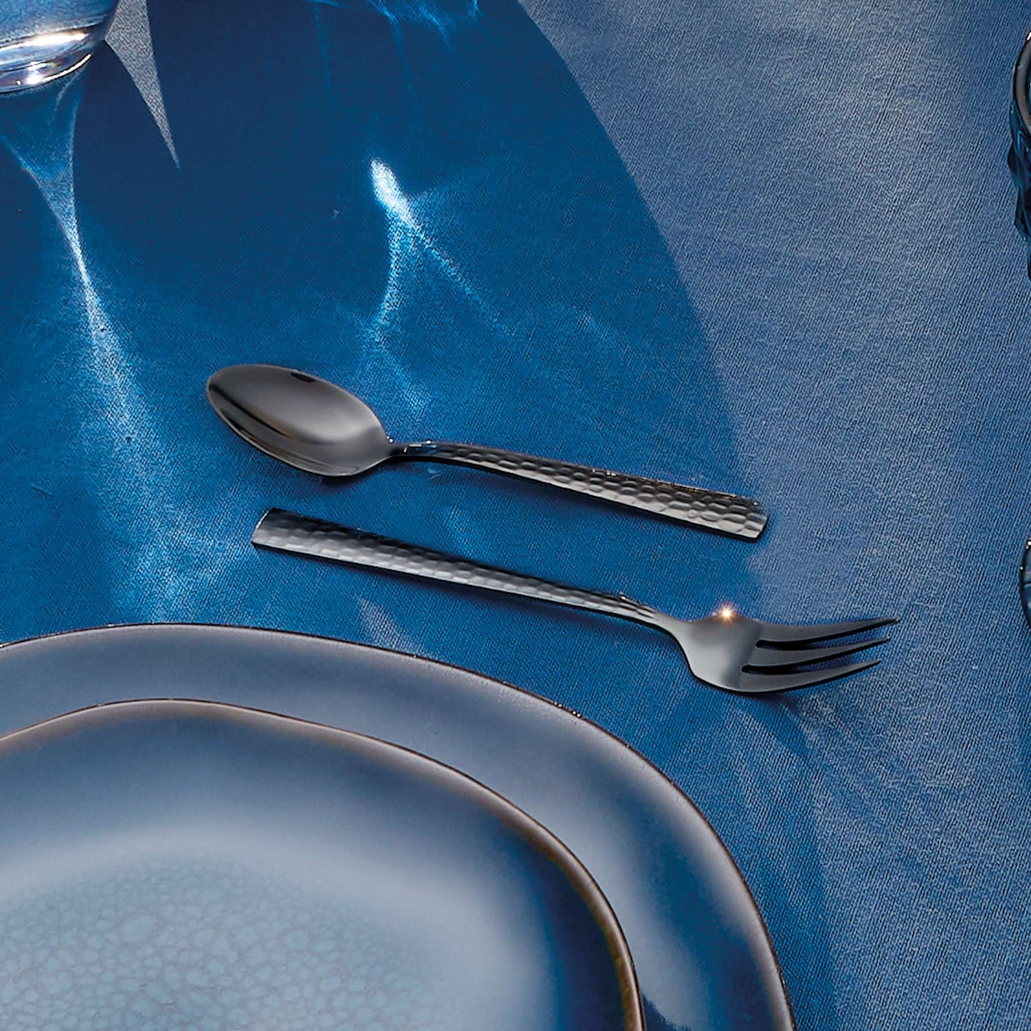 FELICITY Besteckset 24-teilig PVD schwarz