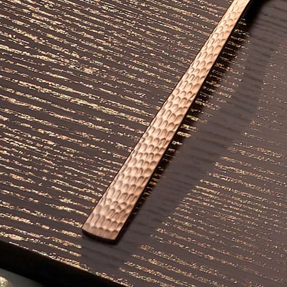 FELICITY mocha/espresso spoon set, 6 pieces, PVD rose