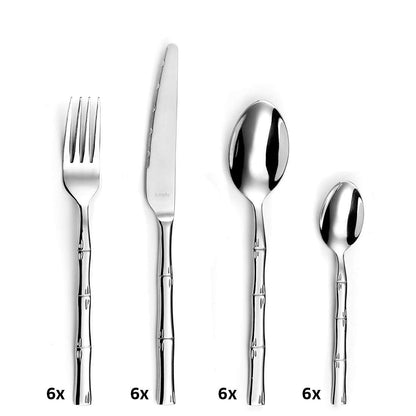 KARMA cutlery set 24-piece